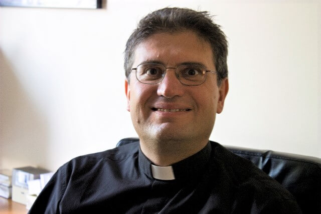 Headshot of Reverend Prof. Andrea D'Auria, F.S.C.B., J.C.D. 